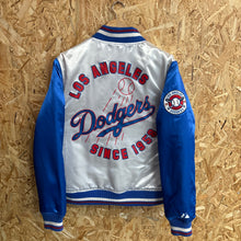 Load image into Gallery viewer, Chaqueta Bomber Satinada Los Angeles Dodgers Y2K Majestic - M/L