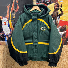 Cargar imagen en el visor de la galería, Parka Green Bay Packers 90’s Logo 7 Vintage - XL/XXL