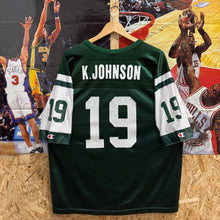 Load image into Gallery viewer, Camiseta New York Jets 1996 Home Keyshawn Johnson #19 Champion Vintage - L/XL