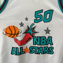 Cargar imagen en el visor de la galería, Camiseta NBA All Star 1996 West David Robinson #50 Champion Vintage - M/L