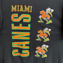 Cargar imagen en el visor de la galería, Camiseta Miami Hurricanes 1990 Jerzees Vintage - L/XL