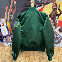 Cargar imagen en el visor de la galería, Chaqueta Bomber Satinada Oakland Athletics Late 80s/Early 90s Starter Vintage - XS/S