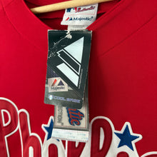 Cargar imagen en el visor de la galería, BNWT Beisbolera Philadelphia Phillies Majestic 2011 Alternate Vintage- XL/XXL