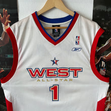 Cargar imagen en el visor de la galería, Camiseta All Star West 2005 Tracy McGrady #1 Reebok Vintage - M/L/XL