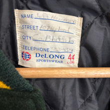 Lade das Bild in den Galerie-Viewer, Chaqueta Varsity Oakland Athletics Late 80’s Delong Vintage - M/L