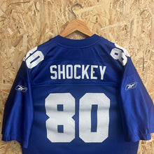 Carregar imagem no visualizador da galeria, Camiseta New York Giants 2002-04 Home Jeremy Shockey #80 Reebok Vintage - L/XL