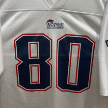 Cargar imagen en el visor de la galería, Camiseta New England Patriots Early 00s Road Troy Brown #80 Reebok Vintage - XL/XXL