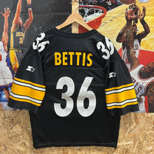 Cargar imagen en el visor de la galería, Camiseta Pittsburgh Steelers 1996 Home Jerome Bettis #36 Starter Vintage - M/L