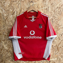 Cargar imagen en el visor de la galería, Camiseta Benfica 2001-02 Home Adidas Vintage - L/XL