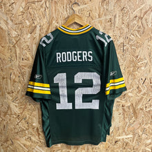 Load image into Gallery viewer, Camiseta Green Bay Packers 2008 Home Aaron Rodgers #12 Reebok - S/M