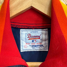 Cargar imagen en el visor de la galería, Chaqueta Bomber Satinada Houston Astros Late 80s/Early 90s Starter Vintage - M/L