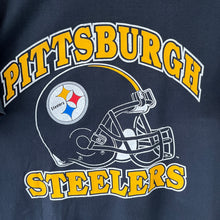 Cargar imagen en el visor de la galería, Camiseta Pittsburgh Steelers Late 80’s Trench Vintage - M/L