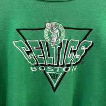 Cargar imagen en el visor de la galería, Sudadera Crewneck Boston Celtics Vintage Logo7 Early 90s- L/M