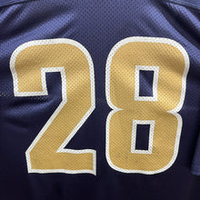 Cargar imagen en el visor de la galería, Camiseta St Louis Rams 2004-05 Home Marshall Faulk #28 Reebok Vintage - XL/XXL
