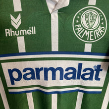Carregar imagem no visualizador da galeria, Camiseta Palmeriras 1994 Home Evair #9 Rhumell Vintage - M/L