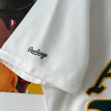 Cargar imagen en el visor de la galería, BNWOT Beisbolera Oakland Athletics Rawlings Jose Canseco #33 Vintage Late 80’s - 48(L/XL)