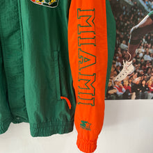 Cargar imagen en el visor de la galería, Chaqueta Ligera Miami Hurricanes Starter 90’s Vintage - S/M
