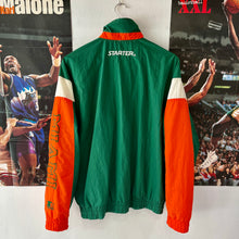 Cargar imagen en el visor de la galería, Chaqueta Ligera Miami Hurricanes Starter 90’s Vintage - S/M