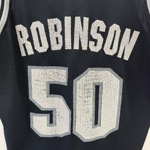 Cargar imagen en el visor de la galería, Camiseta San Antonio Spurs 1993-94 Road David Robinson #50 Champion Vintage - S/M