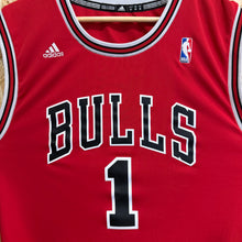 Lade das Bild in den Galerie-Viewer, Camiseta Chicago Bulls Road 2013/14 Derrick Rose #1 Adidas- M/L