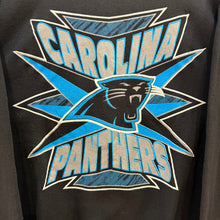 Load image into Gallery viewer, Sudadera Carolina Panthers Logo7 Vintage 90s- L