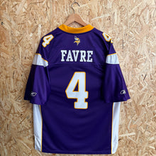 Cargar imagen en el visor de la galería, Camiseta Minnesota Vikings 2009 Home Brett Favre #4 Reebok - L/XL
