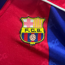 Cargar imagen en el visor de la galería, Camiseta FC Barcelona 1992-95 Home Kappa Vintage - L/XL

