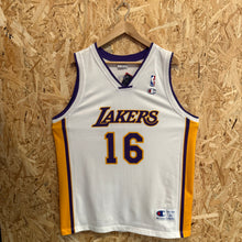 Load image into Gallery viewer, Camiseta Los Angeles Lakers Alternate 2008/09 Pau Gasol #16 Champion - L/XL
