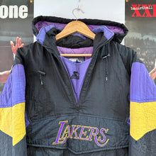Cargar imagen en el visor de la galería, Pullover Los Angeles Lakers 80’s Starter Vintage - M
