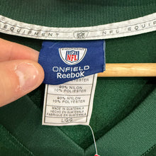Carregar imagem no visualizador da galeria, Camiseta New York Jets 2009/10 Home Bart Scott #57 Reebok - L/XL
