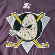 Carica l&#39;immagine nel visualizzatore di Gallery, Pullover Ligero Anaheim Mighty Ducks Starter 1995 Vintage - XS/S
