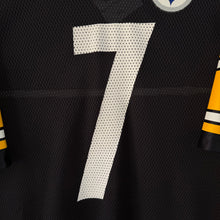Cargar imagen en el visor de la galería, Camiseta Pittsburgh Steelers 2002/06 Home Ben Roethlisberger #7 Reebok Vintage - L/XL
