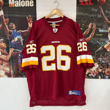 Cargar imagen en el visor de la galería, Camiseta Washington Redskins 2007/08 Home Clinton Portis #26 Reebok - L/XL
