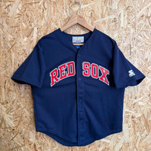 Lade das Bild in den Galerie-Viewer, Beisbolera Boston Red Sox Mo Vaughn #42 Starter Vintage Late 90s- XS/S
