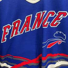 Cargar imagen en el visor de la galería, BNWOT Camiseta Hockey Francia 1996-97 Road Nike Vintage - L/XL
