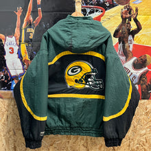 Cargar imagen en el visor de la galería, Parka Green Bay Packers 90’s Logo 7 Vintage - XL/XXL
