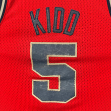 Charger l&#39;image dans la galerie, Camiseta New Jersey Nets Rewind ‘77 2004 Jason Kidd #5 Nike Vintage - L/XL
