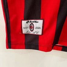 Cargar imagen en el visor de la galería, Camiseta AC Milan 1997-98 Home Lotto Vintage - L/XL
