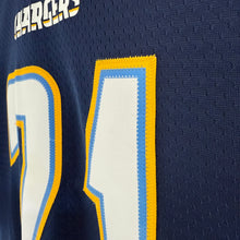 Carregar imagem no visualizador da galeria, Camiseta San Diego Chargers 2007/08 Home LaDainian Tomlinson #21 Reebok - XXL/3XL
