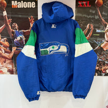 Cargar imagen en el visor de la galería, Pullover Seattle Seahawks Early 90’s Starter Vintage - L/XL
