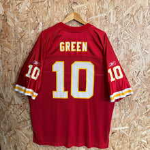 Carregar imagem no visualizador da galeria, Camiseta Kansas City Chiefs 2004/05 Home Trent Green #10 Reebok Vintage - XL/XXL
