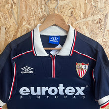 Cargar imagen en el visor de la galería, Camiseta Sevilla 1999-01 Third Umbro Vintage - S
