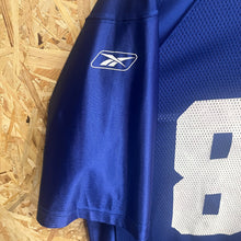Carregar imagem no visualizador da galeria, Camiseta New York Giants 2002-04 Home Jeremy Shockey #80 Reebok Vintage - L/XL
