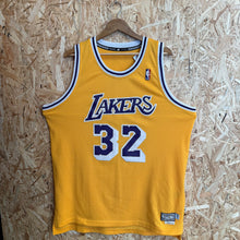 Cargar imagen en el visor de la galería, Camiseta Los Angeles Lakers Home HWC 2012 Magic Johnson #32 Adidas- L/XL

