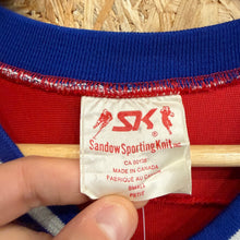 Cargar imagen en el visor de la galería, Camiseta Montreal Canadiens 1979/82 Road Guy Lafleur Sandow Sporting Knit Vintage - S/M
