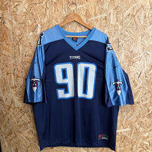Lade das Bild in den Galerie-Viewer, Camiseta Tennessee Titans 2000 Home Jevon Kearse #90 Nike Vintage - XXL/3XL
