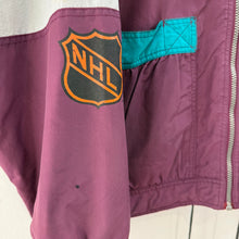 Cargar imagen en el visor de la galería, Chaqueta Ligera Anaheim Mighty Ducks Campri Teamline 90s Vintage - S/M
