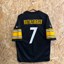 Load image into Gallery viewer, Camiseta Pittsburgh Steelers 2022 Home Ben Roethlisberger #7 Nike - M/L
