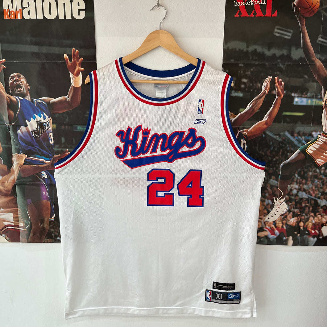 Camiseta Sacramento Kings 1974-75 Home Bobby Jackson #24 Reebok Vintage Early 00’s - XL/XXL