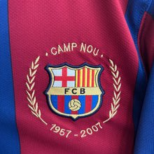 Cargar imagen en el visor de la galería, Camiseta FC Barcelona 2007-08 Home Henry #14 Nike Vintage - S/M
